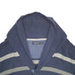 Mens Navy Nautica Knit Cardigan Jumper