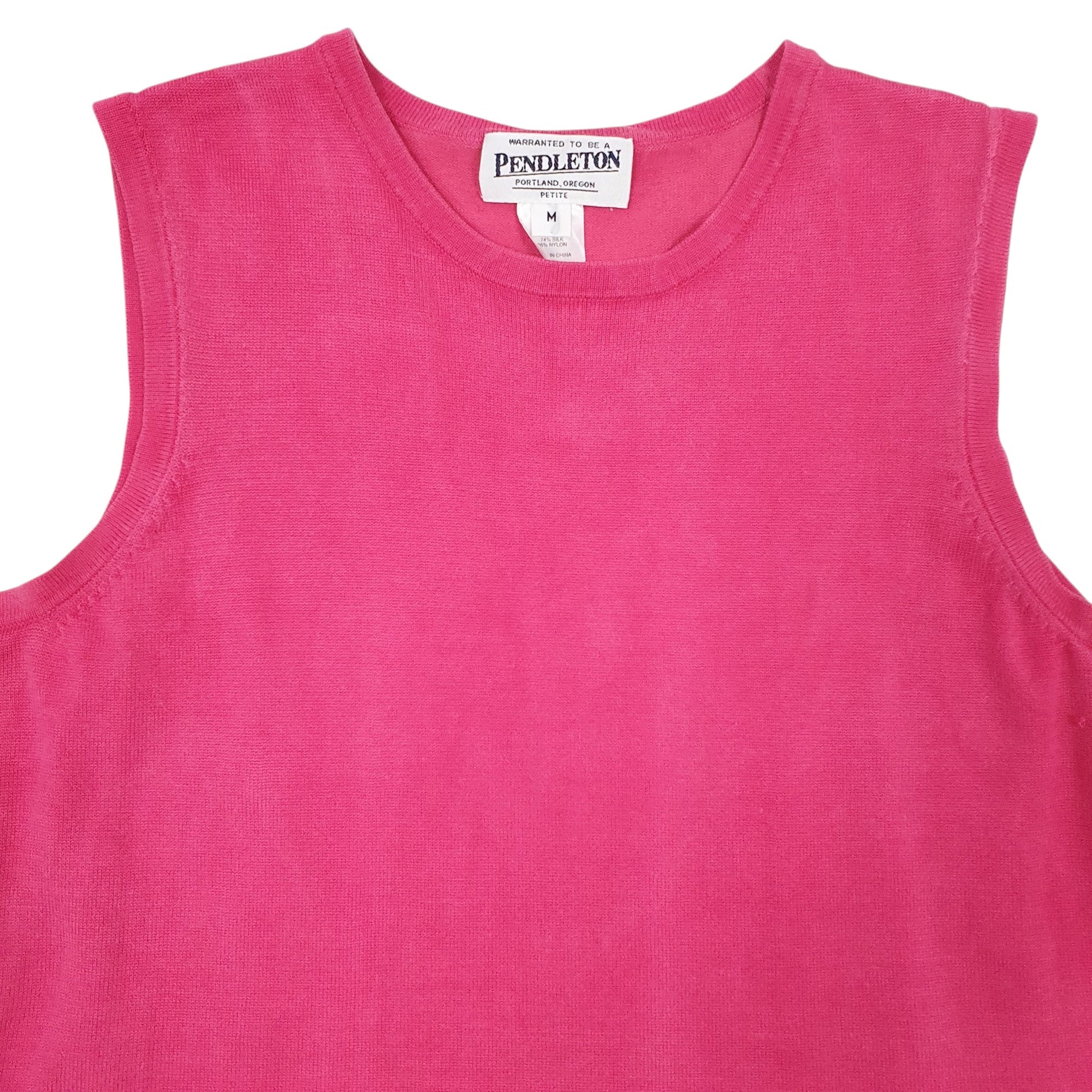 Womens Pink Pendleton  Short Sleeve T Shirt