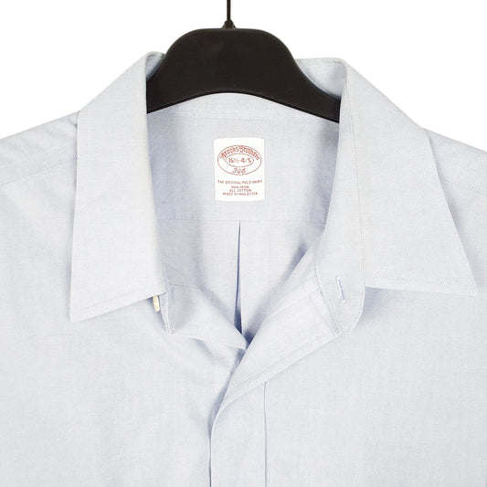 Mens Blue Brooks Brothers  Long Sleeve Shirt