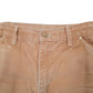 Mens Tan Carhartt Double Knee Riveted Made In USA Carpenter Trousers