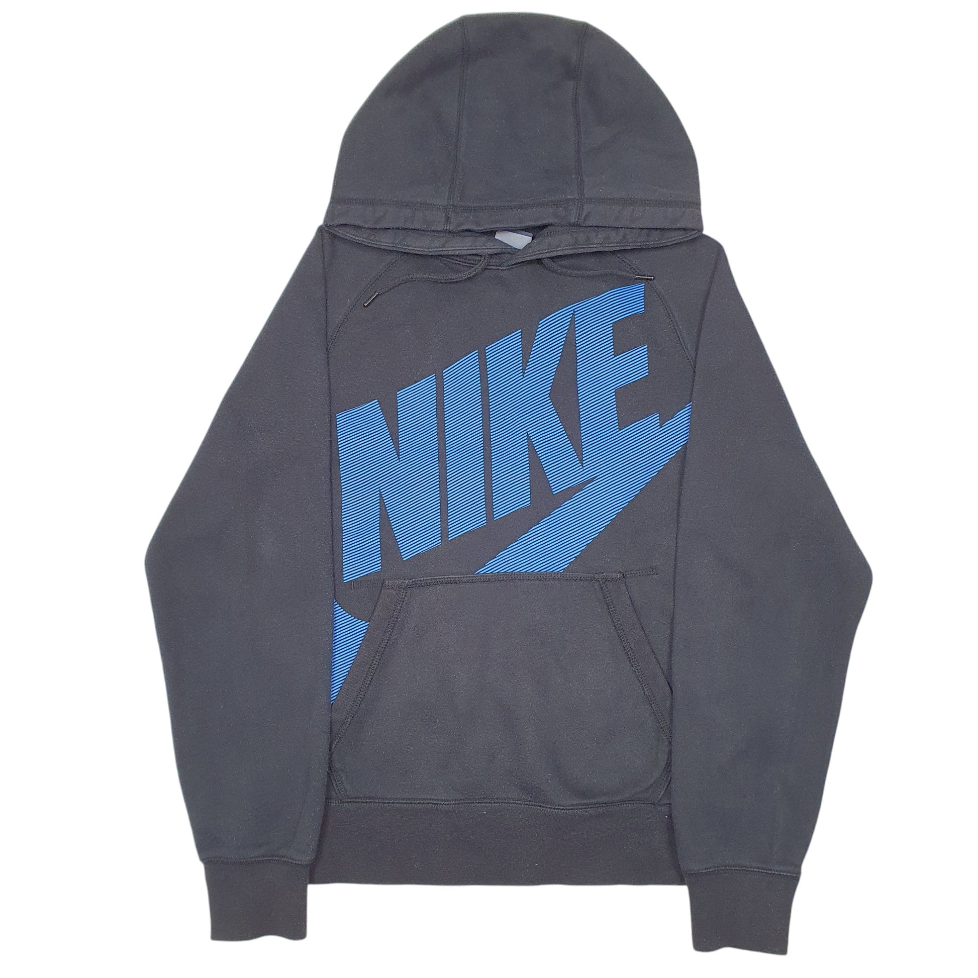 Mens Black Nike Spellout Hoodie Jumper