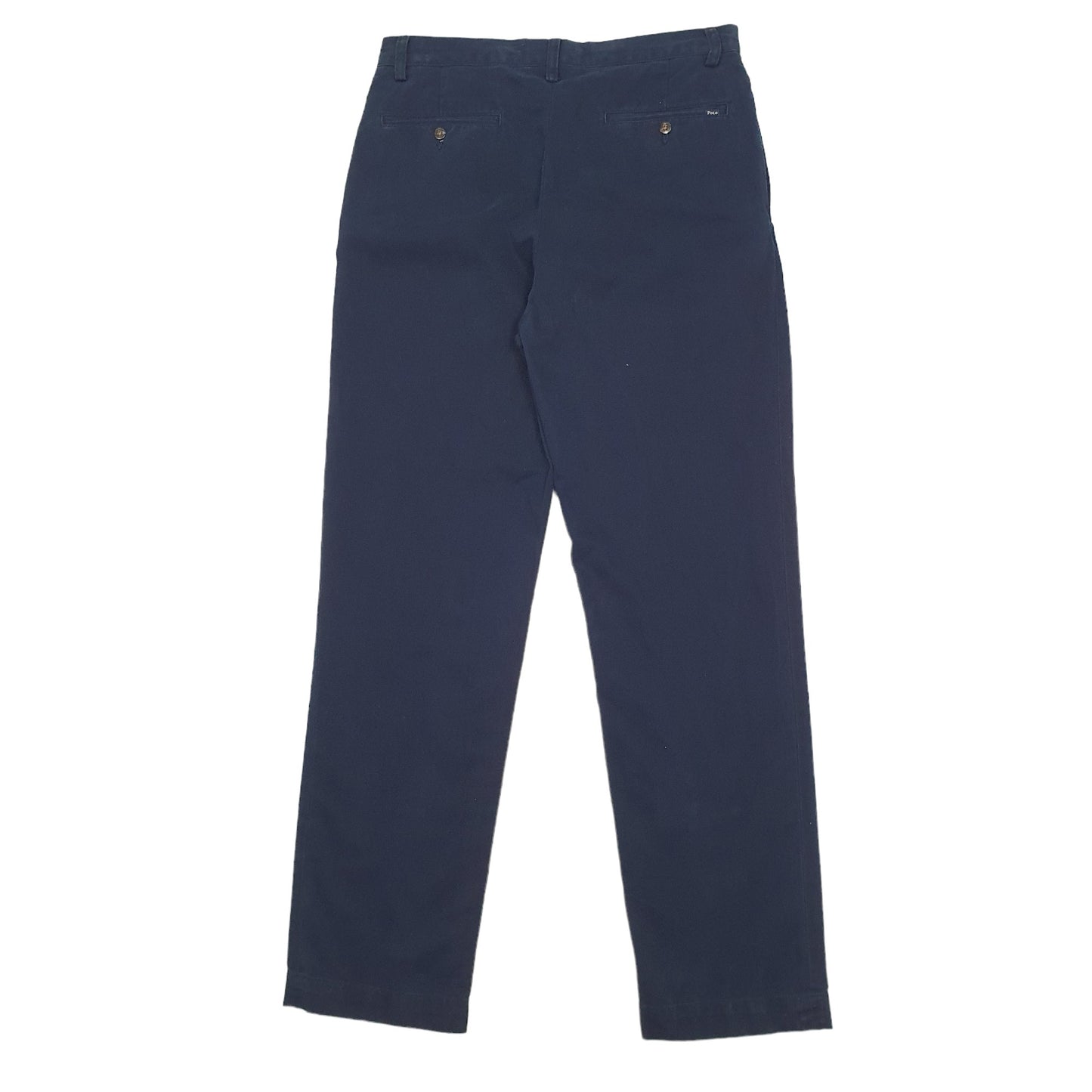 Mens Navy Polo Ralph Lauren Double Pleated Chino Trousers