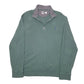 Mens Green Polo Ralph Lauren  Quarter Zip Jumper