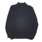 Mens Black Lacoste Knit Quarter Zip Jumper