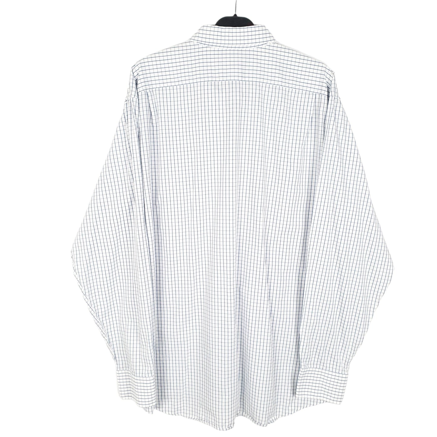 Mens White Lacoste  Long Sleeve Shirt