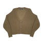 Womens Khaki Vero Moda Knit Cardigan Jumper