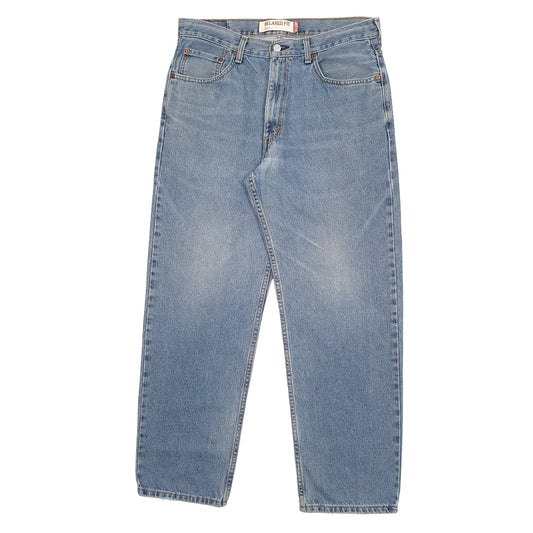 Mens Blue Levis  550 JeansW34 L30