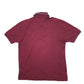 Mens Burgundy Tommy Hilfiger  Short Sleeve Polo Shirt