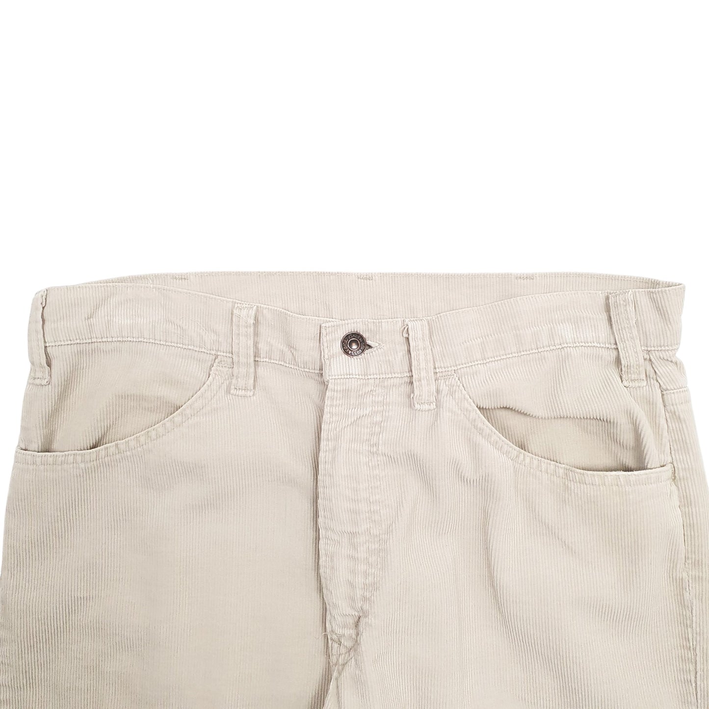 Mens Cream Levis  Carpenter Trousers