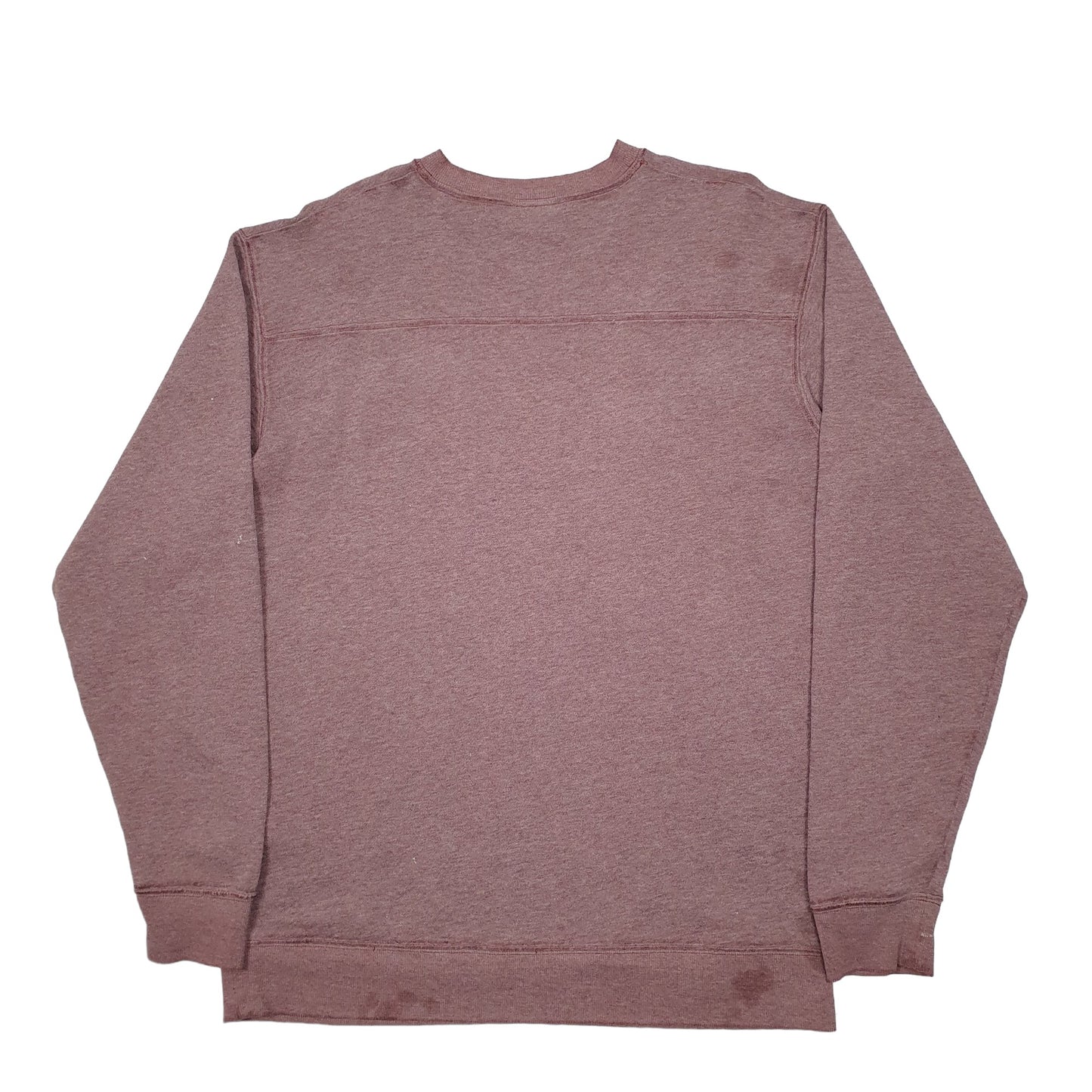 Mens Brown Columbia  Crewneck Jumper