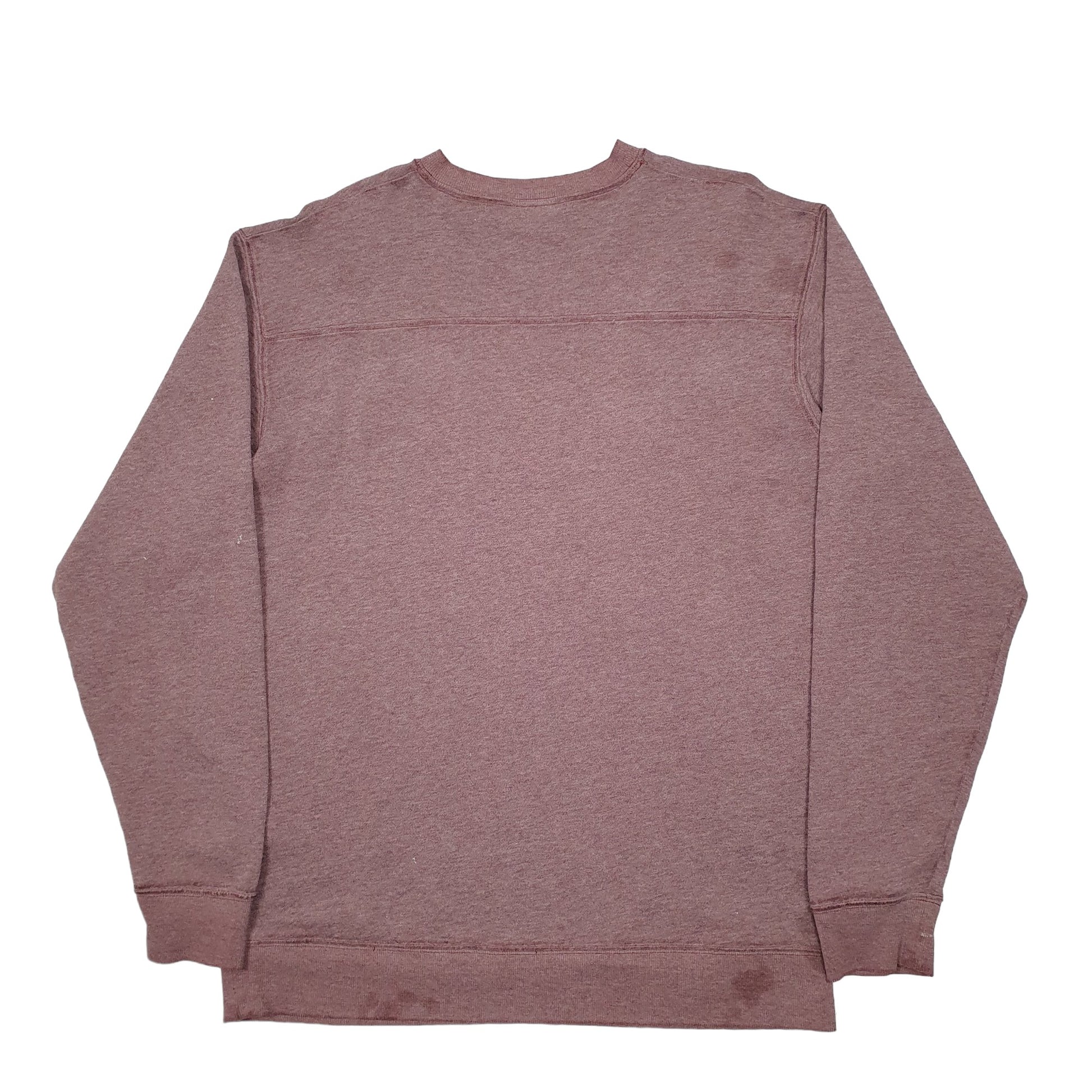 Mens Brown Columbia  Crewneck Jumper