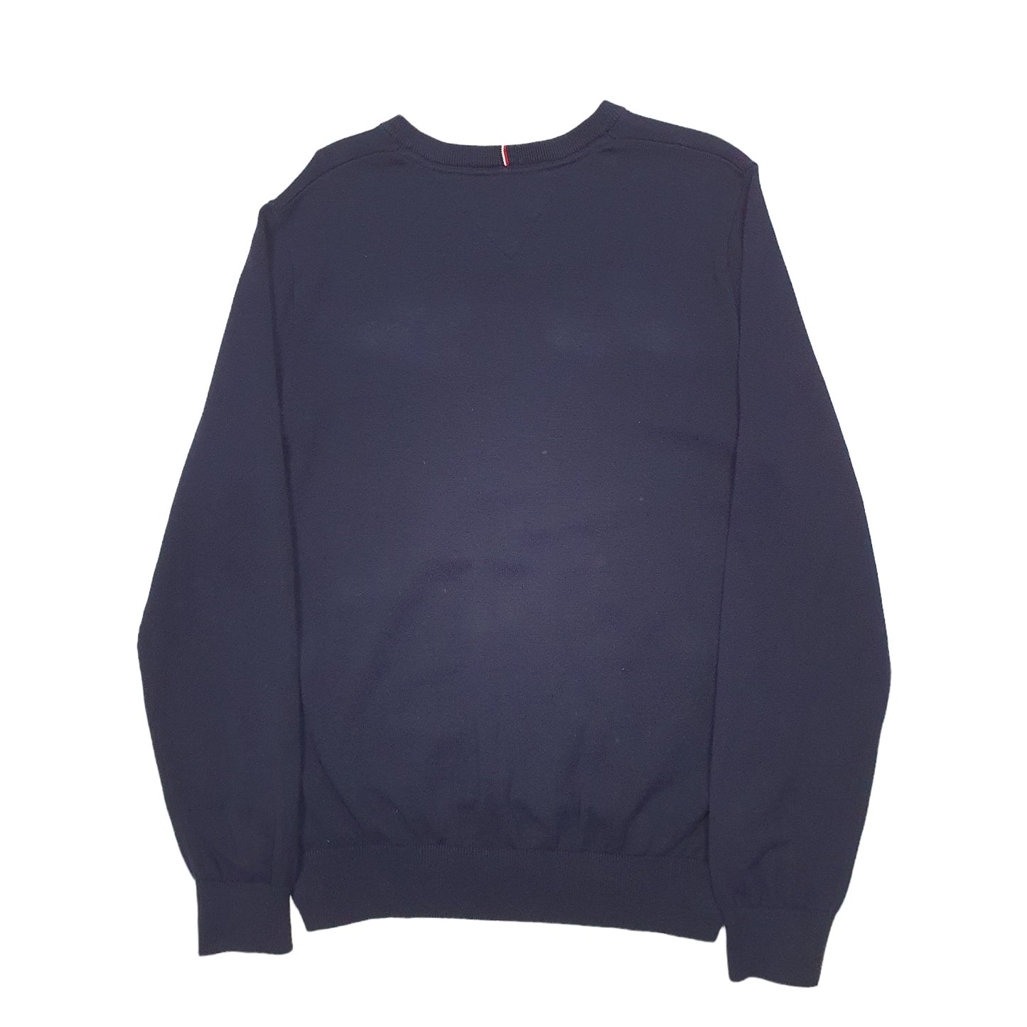 Mens Navy Tommy Hilfiger Knit Crewneck Jumper