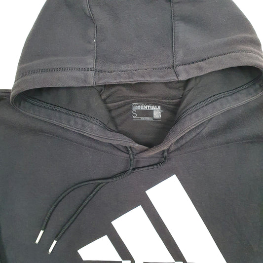 Mens Black Adidas  Hoodie Jumper