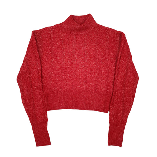 Womens Red Nelly & Rose  Crewneck Jumper