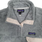 Womens Grey Patagonia Snap T Fluffy Quarter Zip Jumper