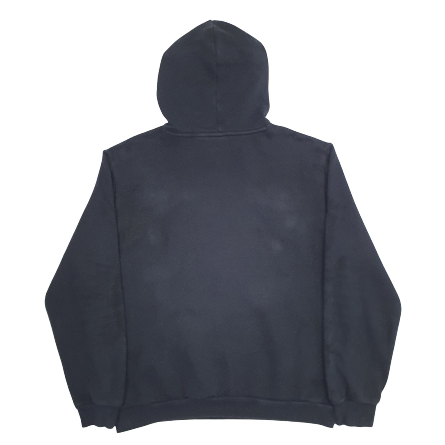 Womens Black Puma Spellout Hoodie Jumper