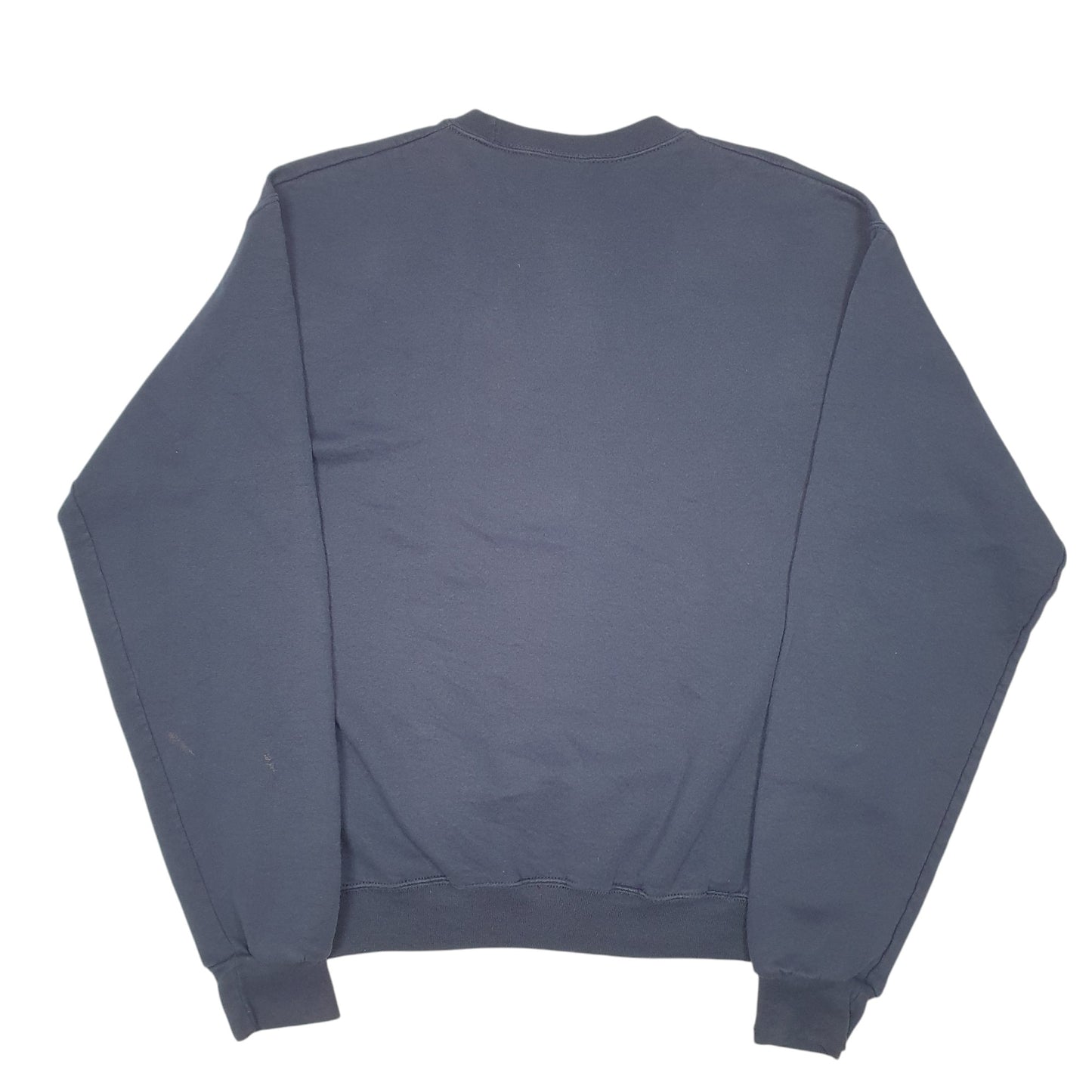 Mens Navy Champion Boston USA Spellout Crewneck Jumper