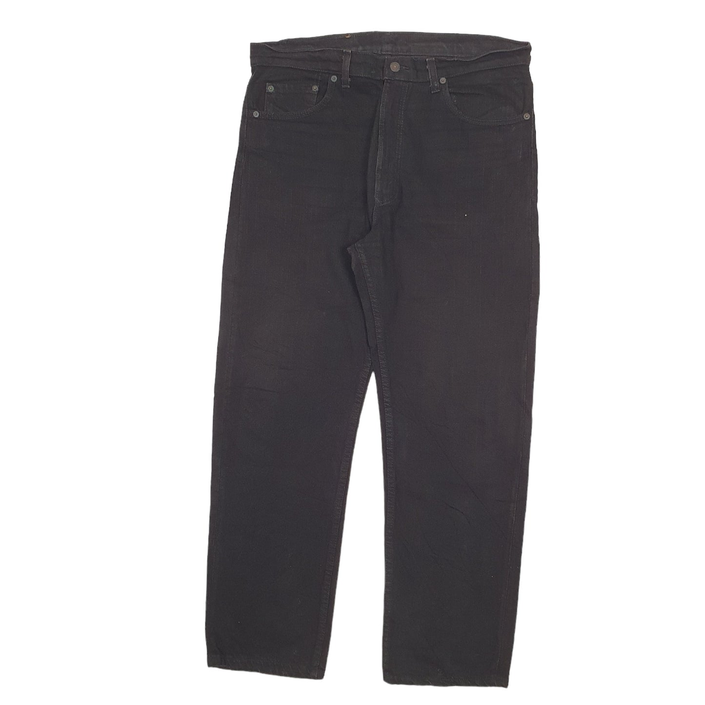 Mens Black Levis  505 JeansW36 L30
