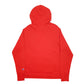Mens Red Champion Spellout Hoodie Jumper