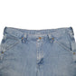 Mens Blue Lee Dungarees Carpenter Shorts