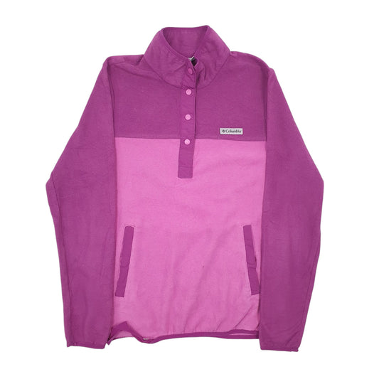 Womens Pink Columbia Sportswear Company  Full Zip Jumper