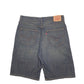 Mens Blue Levis Denim Jeans Jorts 569 Relaxed Denim Shorts