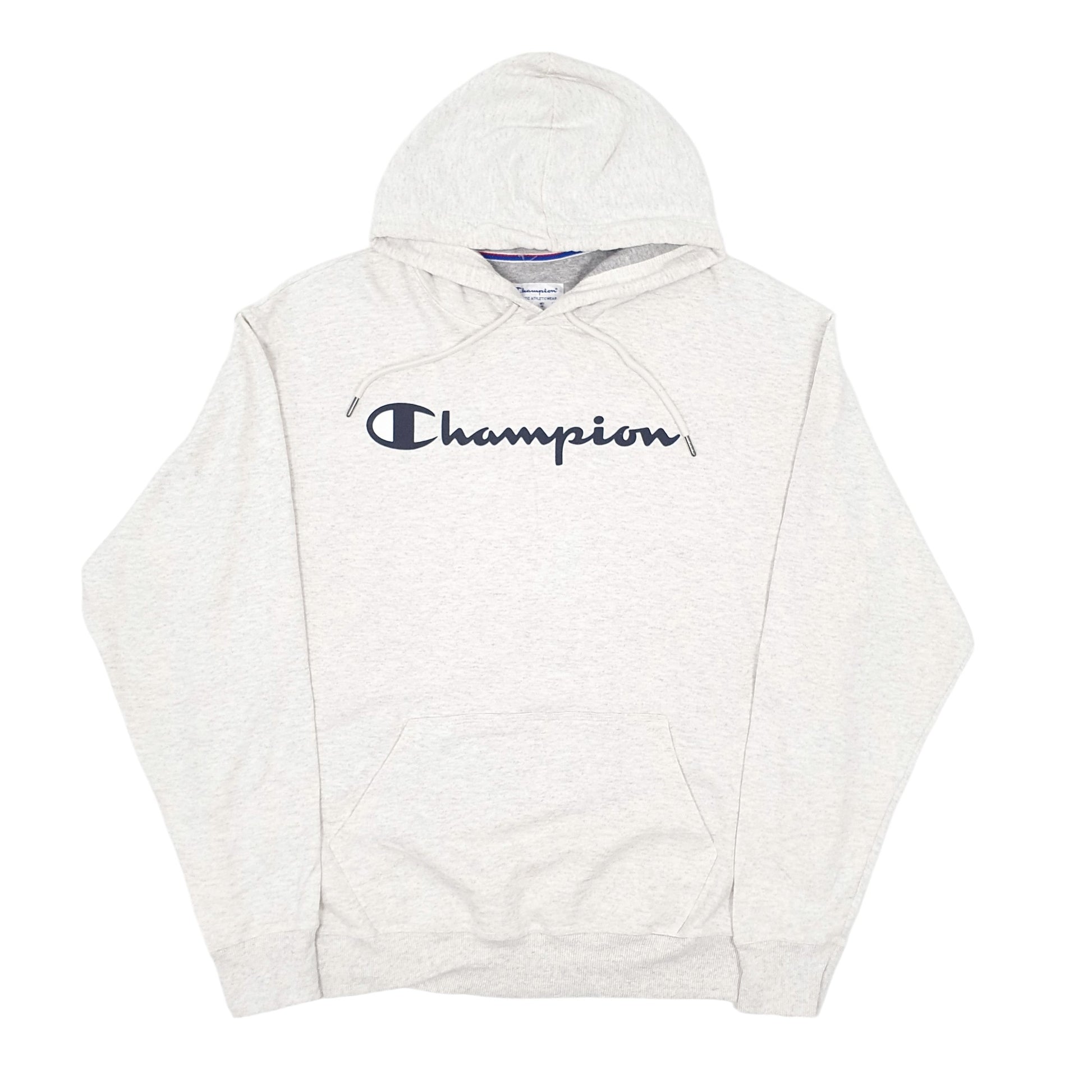 Mens Grey Champion  Hoodie Jumper