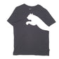 Mens Black Puma  Short Sleeve T Shirt