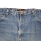 Mens Blue Wrangler Carpenter Pants Riggs Workwear Casual JeansW46 L32