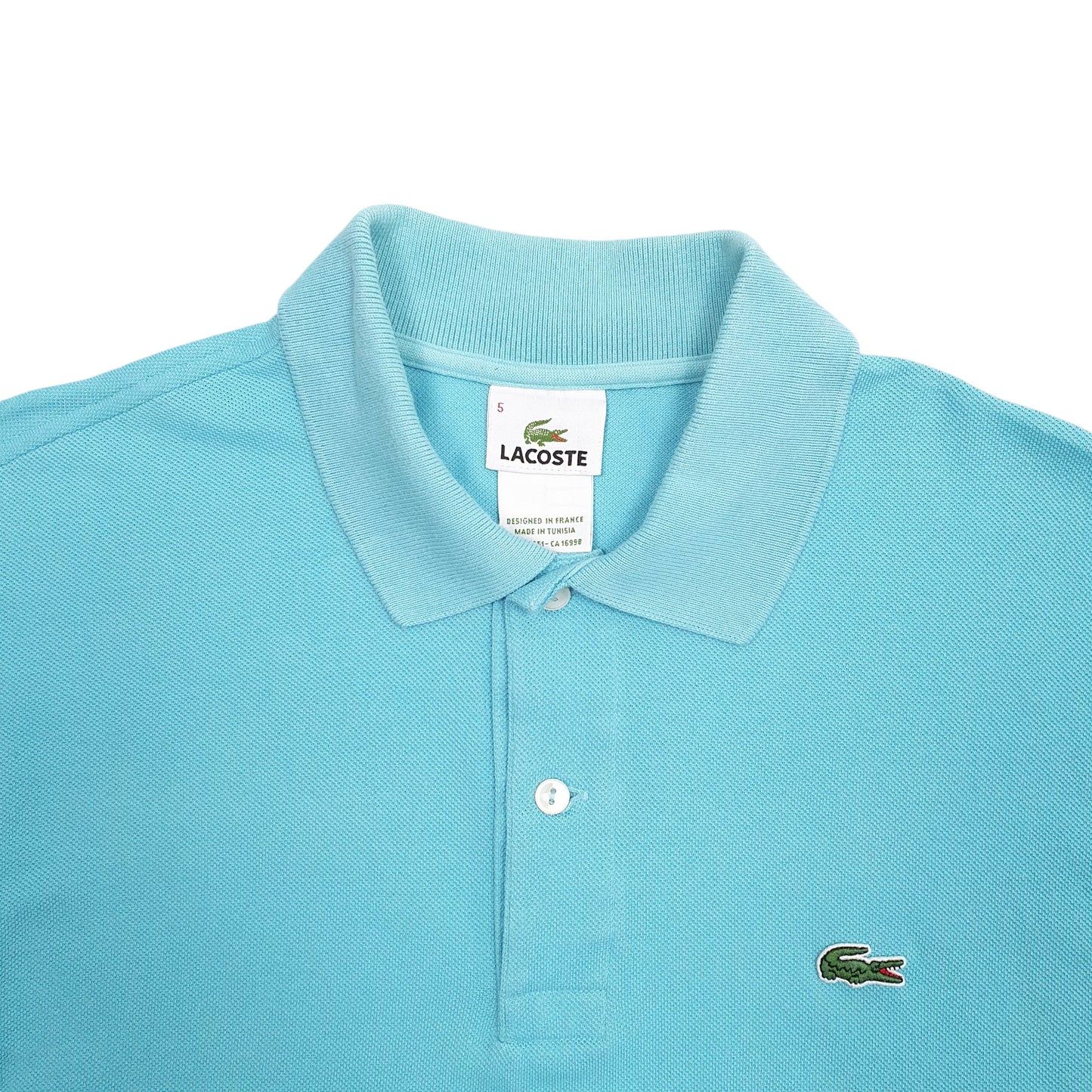 Mens Blue Lacoste   Polo Shirt