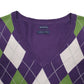 Mens Purple Tommy Hilfiger Knit Crewneck Jumper