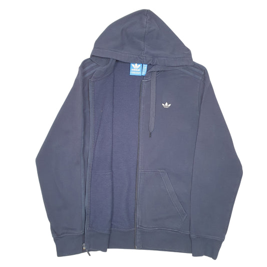 Mens Navy Adidas Hoodie Utah FC Full Zip Jumper