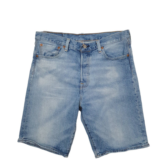 Womens Blue Levis 501 Denim Jorts Denim Shorts