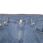 Mens Blue Levis 511 Slim Stretch Cut Offs Denim Shorts