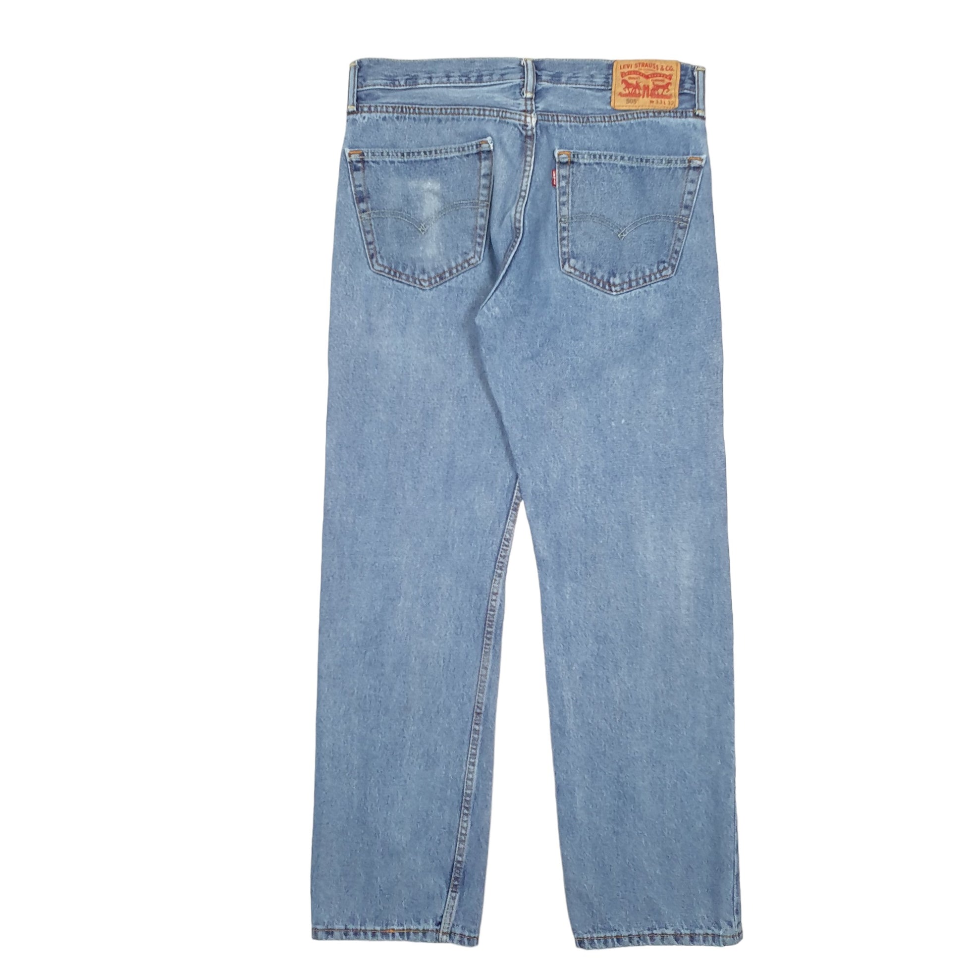 Mens Blue Levis  505 JeansW33 L32