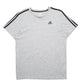 Womens Grey Adidas  Short Sleeve T Shirt