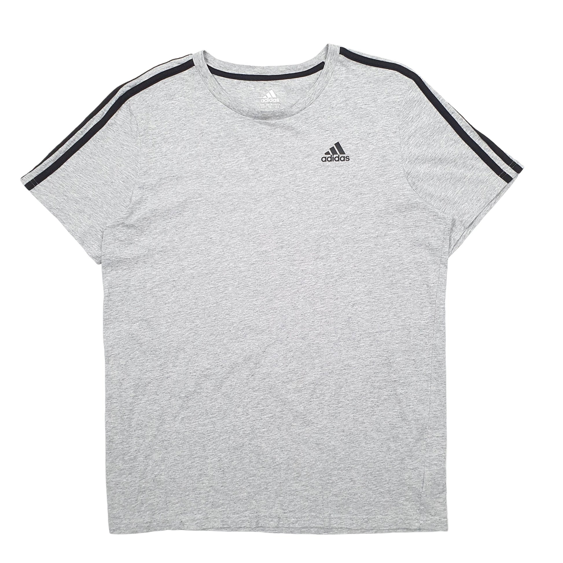 Womens Grey Adidas  Short Sleeve T Shirt