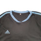 Mens Black Adidas Football Active Short Sleeve T Shirt