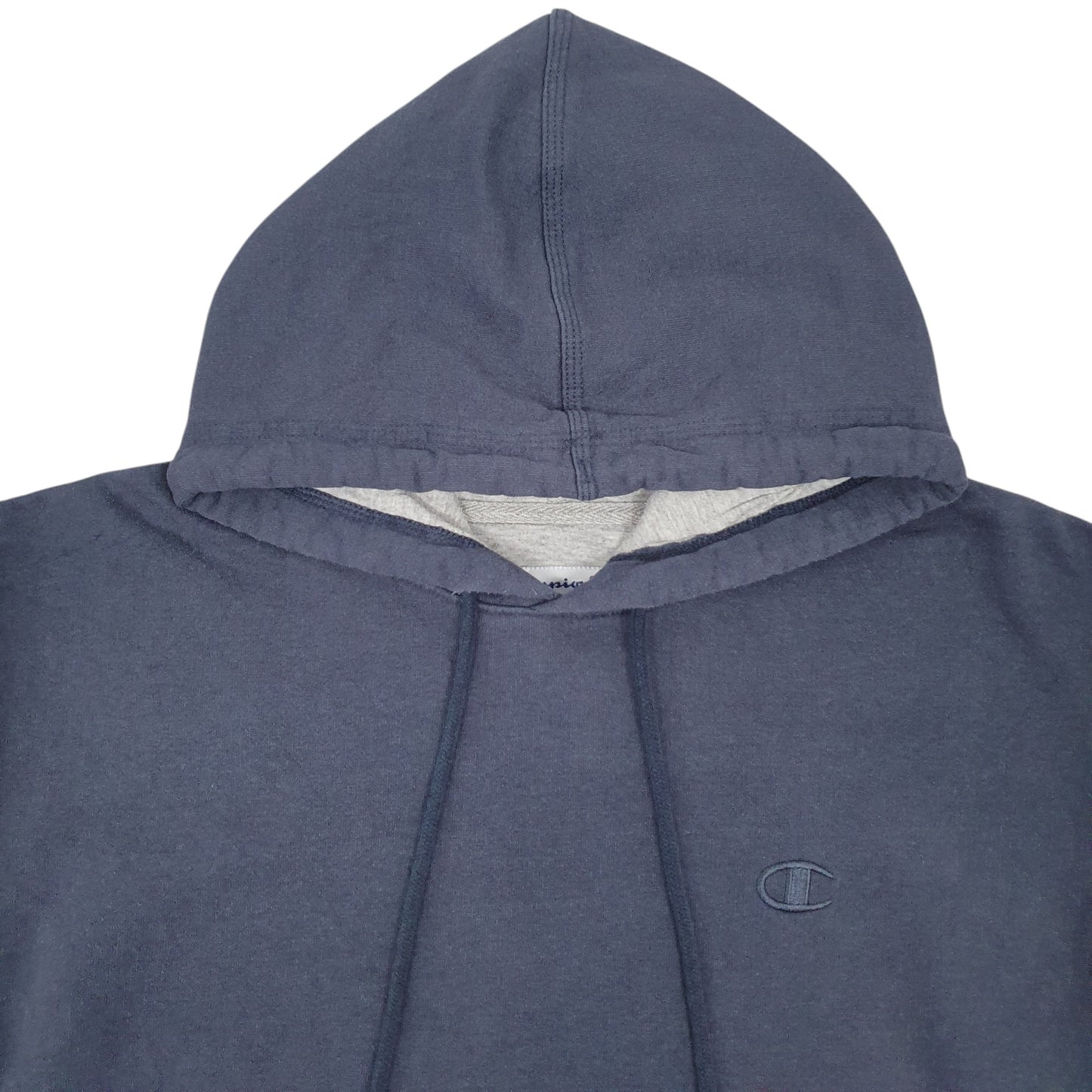 Mens Navy Champion  Hoodie Jumper