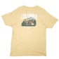 Mens Yellow Columbia Sportswear  Short Sleeve T Shirt