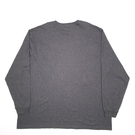 Mens Grey Carhartt  Long Sleeve T Shirt