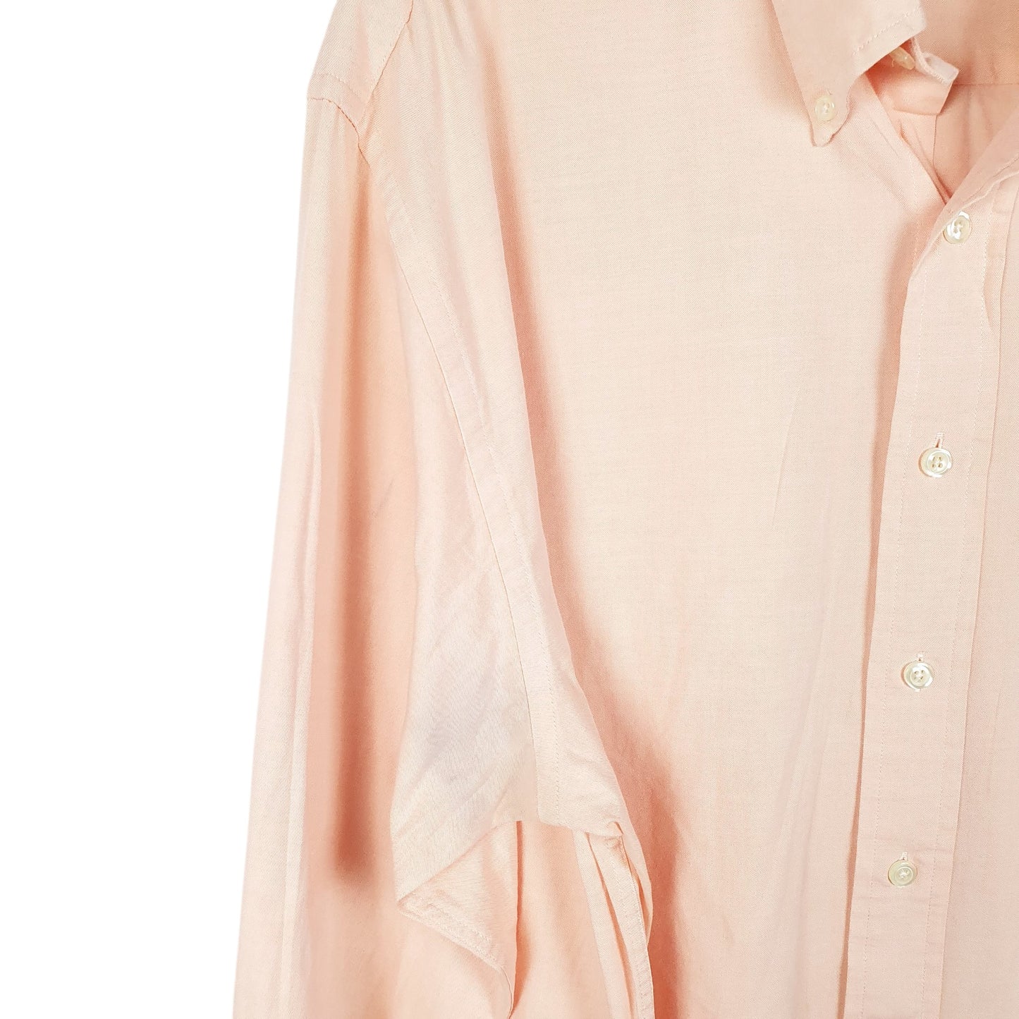 Mens Pink Brooks Brothers 346 Long Sleeve Shirt