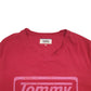 Mens Red Tommy Hilfiger Spellout Short Sleeve T Shirt