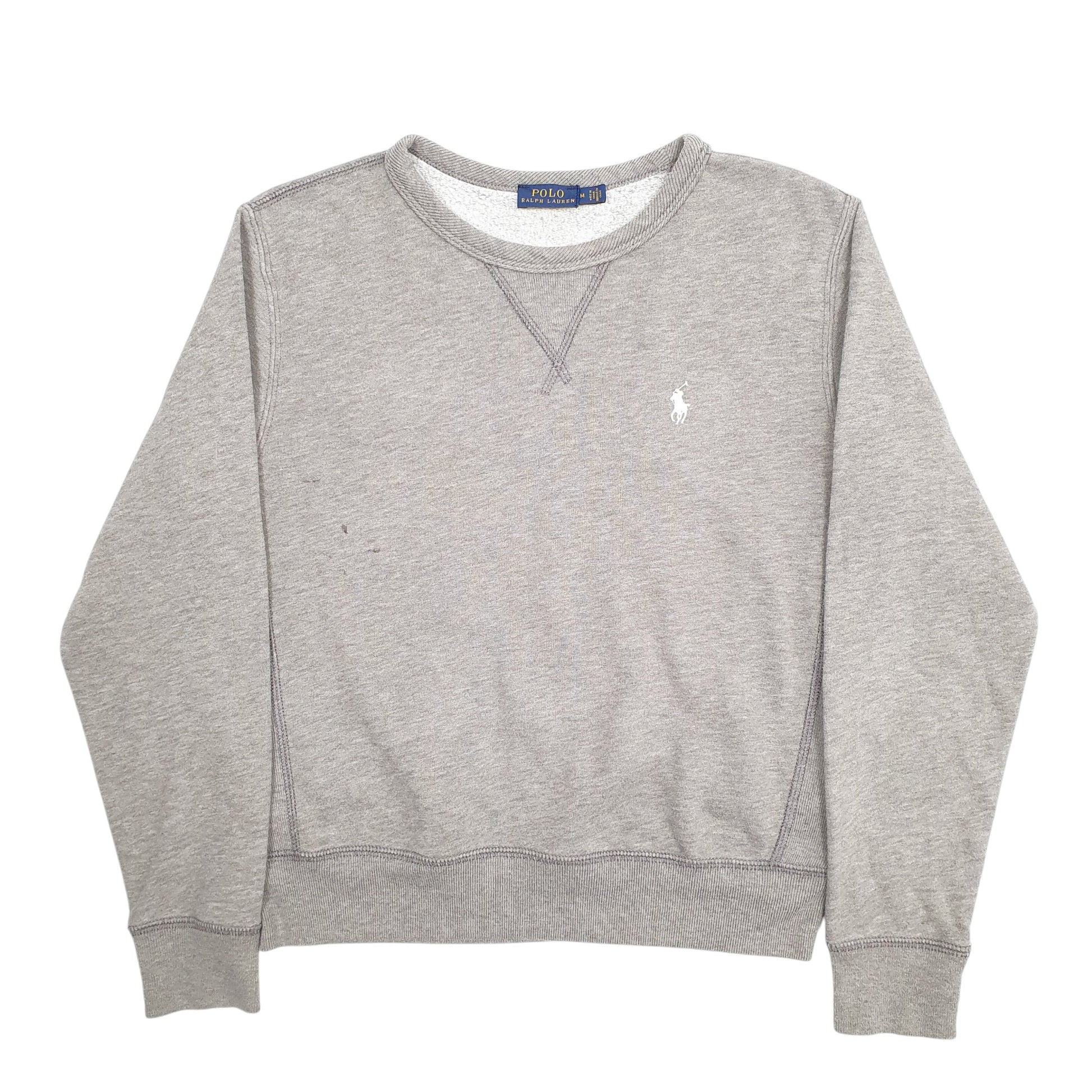 Womens Grey Ralph Lauren  Crewneck Jumper