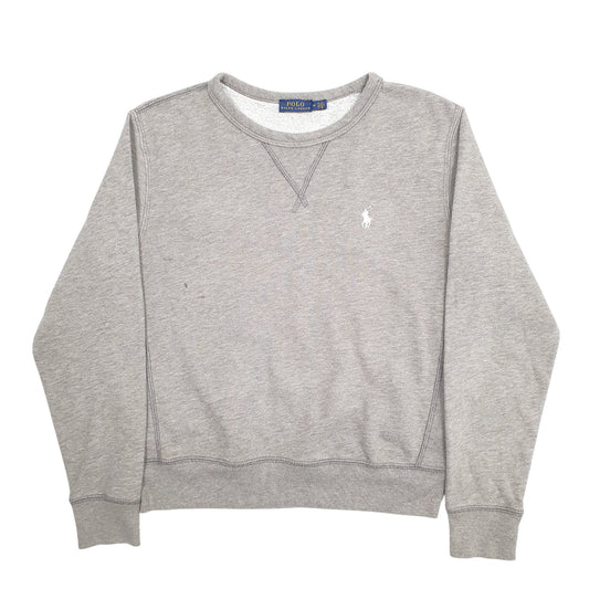 Womens Grey Ralph Lauren  Crewneck Jumper