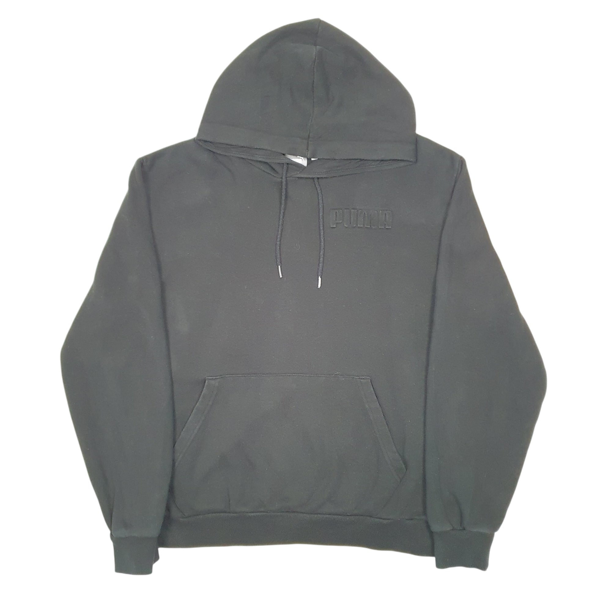 Mens Black Puma  Hoodie Jumper