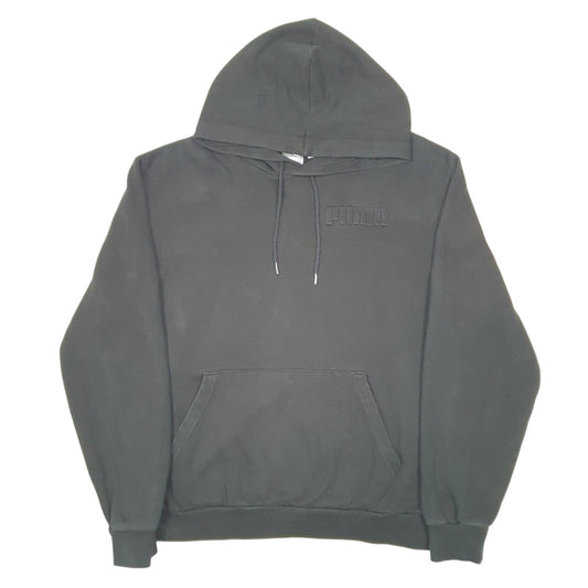 Mens Black Puma  Hoodie Jumper