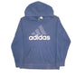 Mens Navy Adidas  Hoodie Jumper