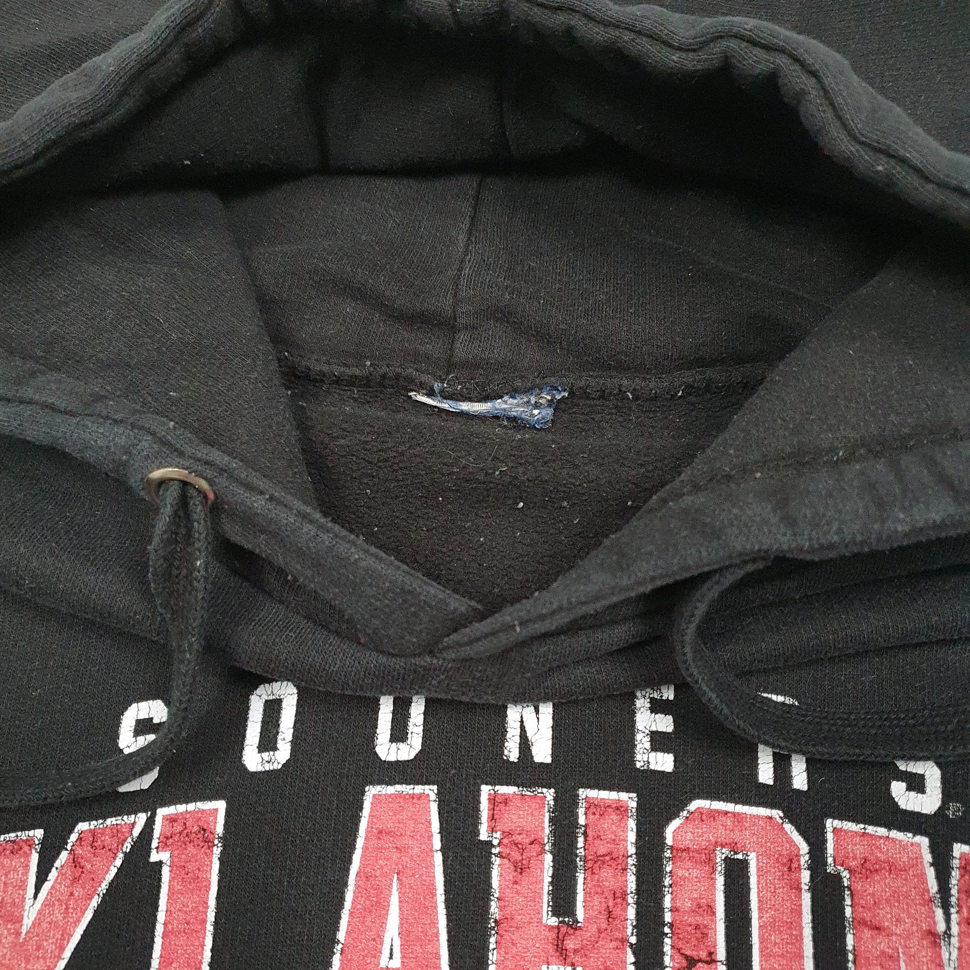 Mens Black Unbranded University of Oklahoma American Football USA Hoodie Jumper