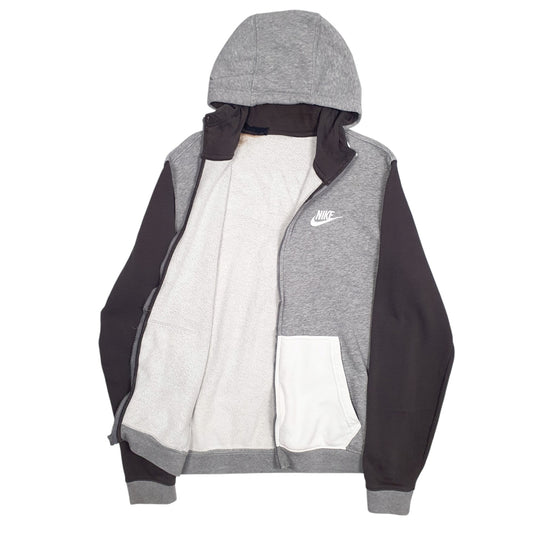 Mens Grey Nike  Full Zip Jumper